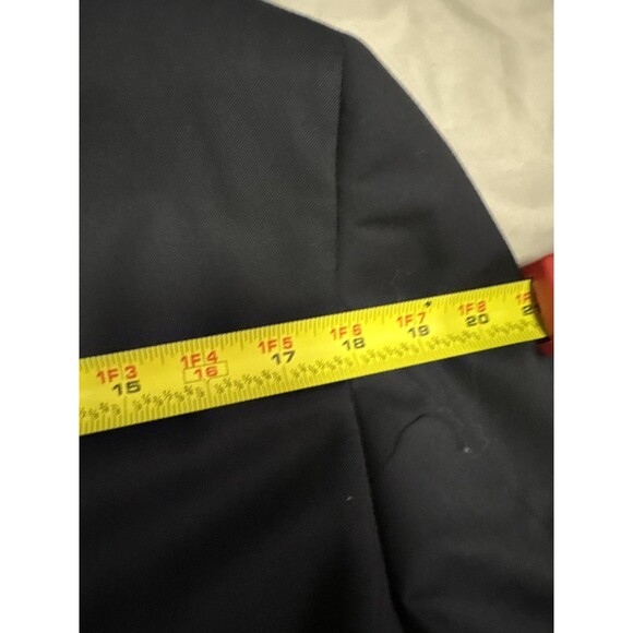 Brooks Brothers 346 Blazer Mens 42R Navy 3 Button Gold Crest Sport Coat Classic - Picture 11 of 12